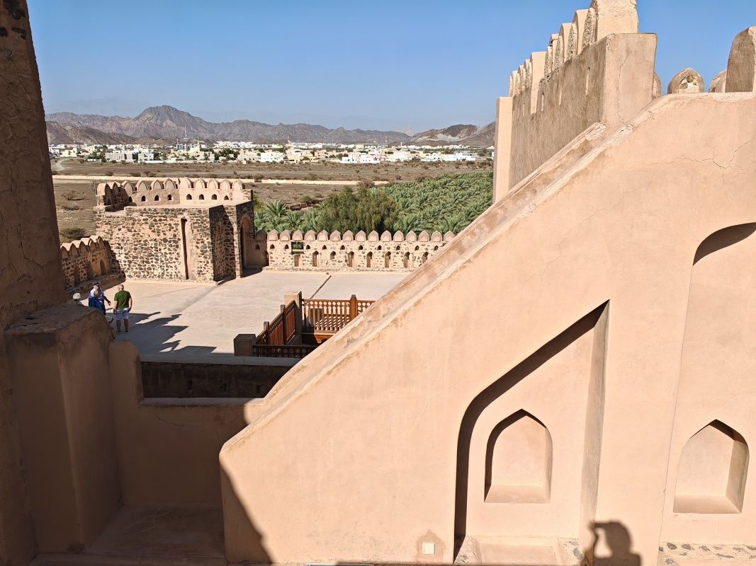 Jabreen Castle, strecha