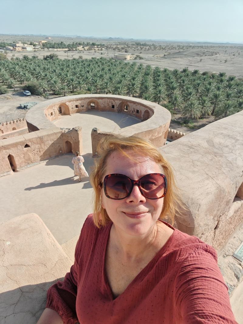 Jabreen Castle, strecha