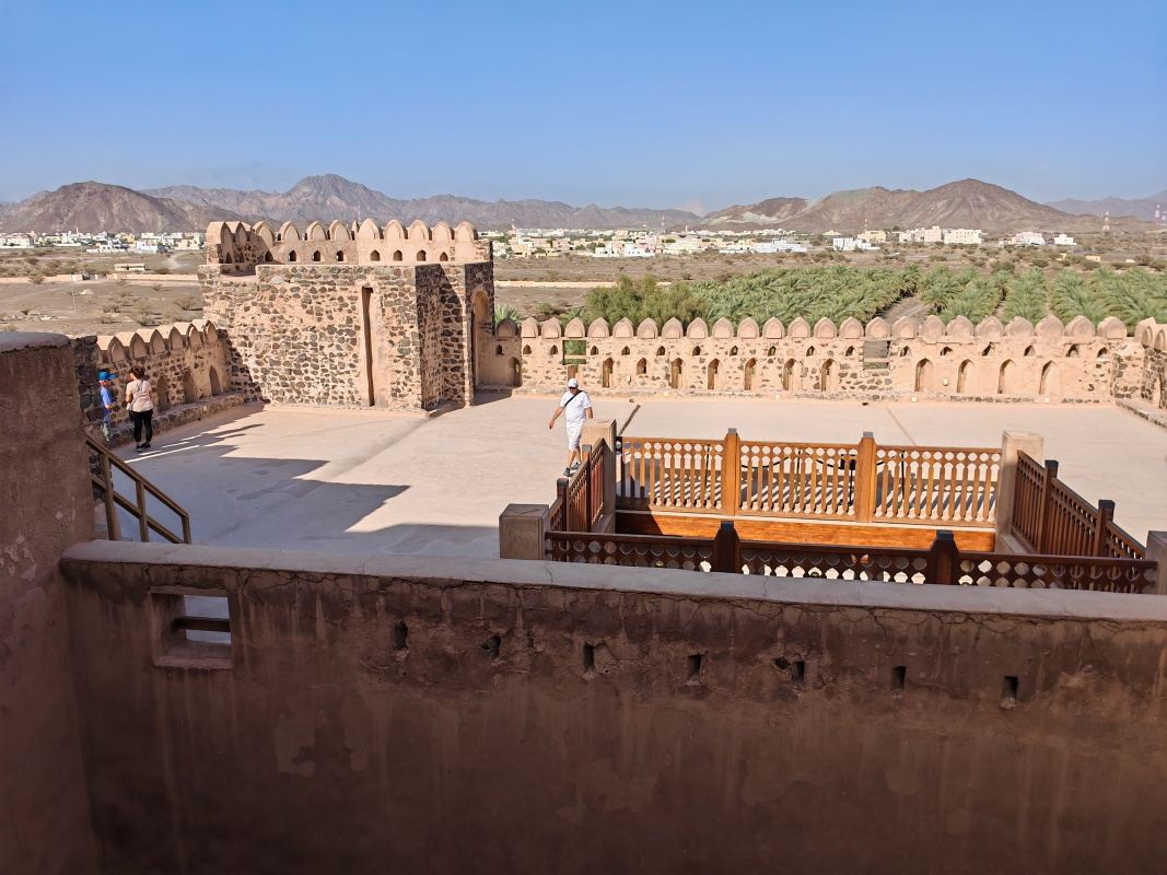 Jabreen Castle, strecha