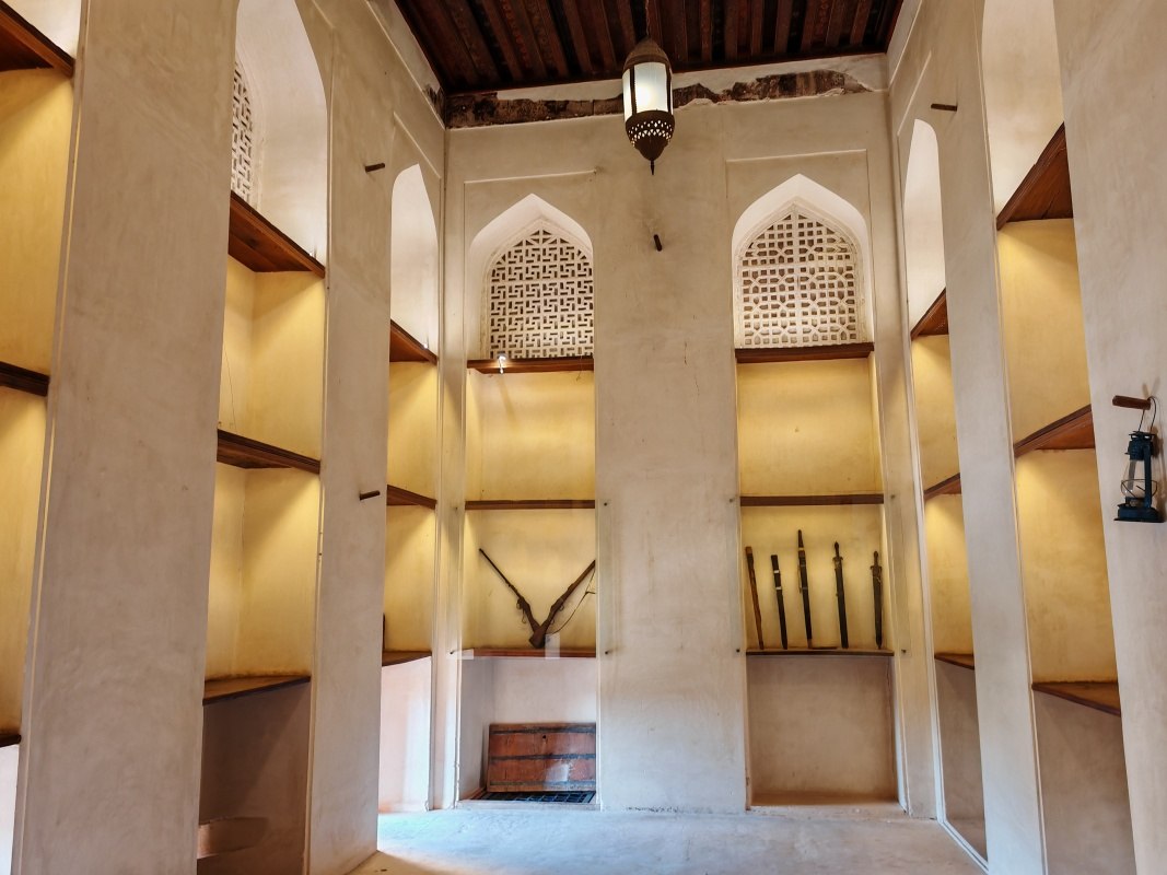 Jabreen Castle, konferenčná miestnosť pre rozhovory