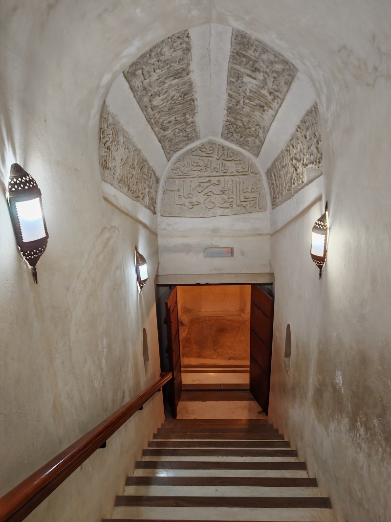 Jabreen Castle, tu mala byť knižnica, ale ...