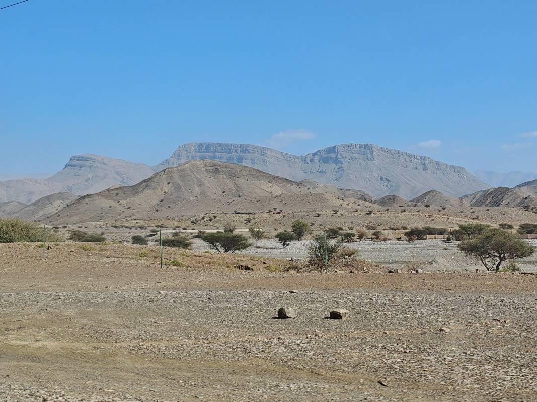 Posledná hodinka cesty na Wadi Bani Khalid