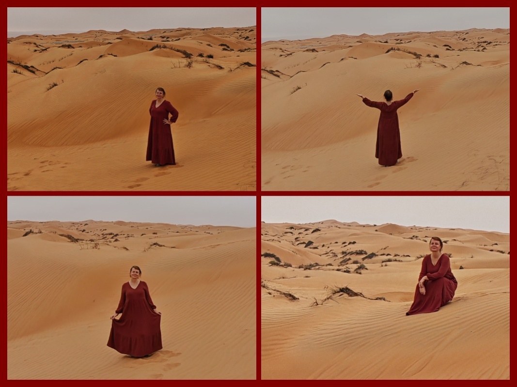 Fotíme sa na dune